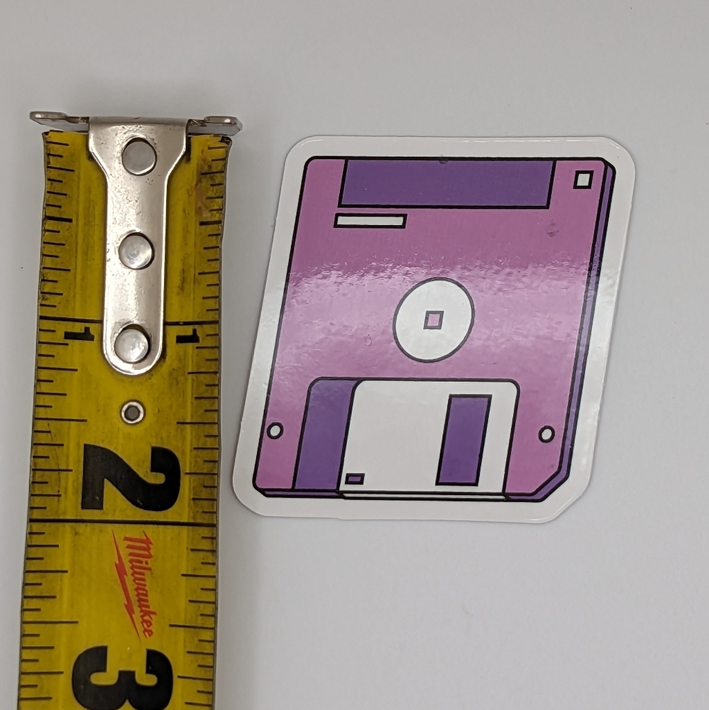 Computer Disk Sticker - Picture 2 of 2